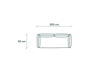 Driezitsbank 220 * 90